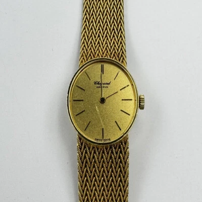 CHOPARD DAMEN UHR 5042 22MM HANDAUFZUG VINTAGE 18K 750 GOLD Ca. 50 GRAMM - Bild 1 von 4