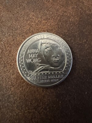2022 d anna may wong quarter error broken finger, index finger, die chip