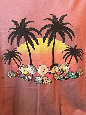 Peanuts short sleeve T shirt sz. 1X, A11A180 | eBay