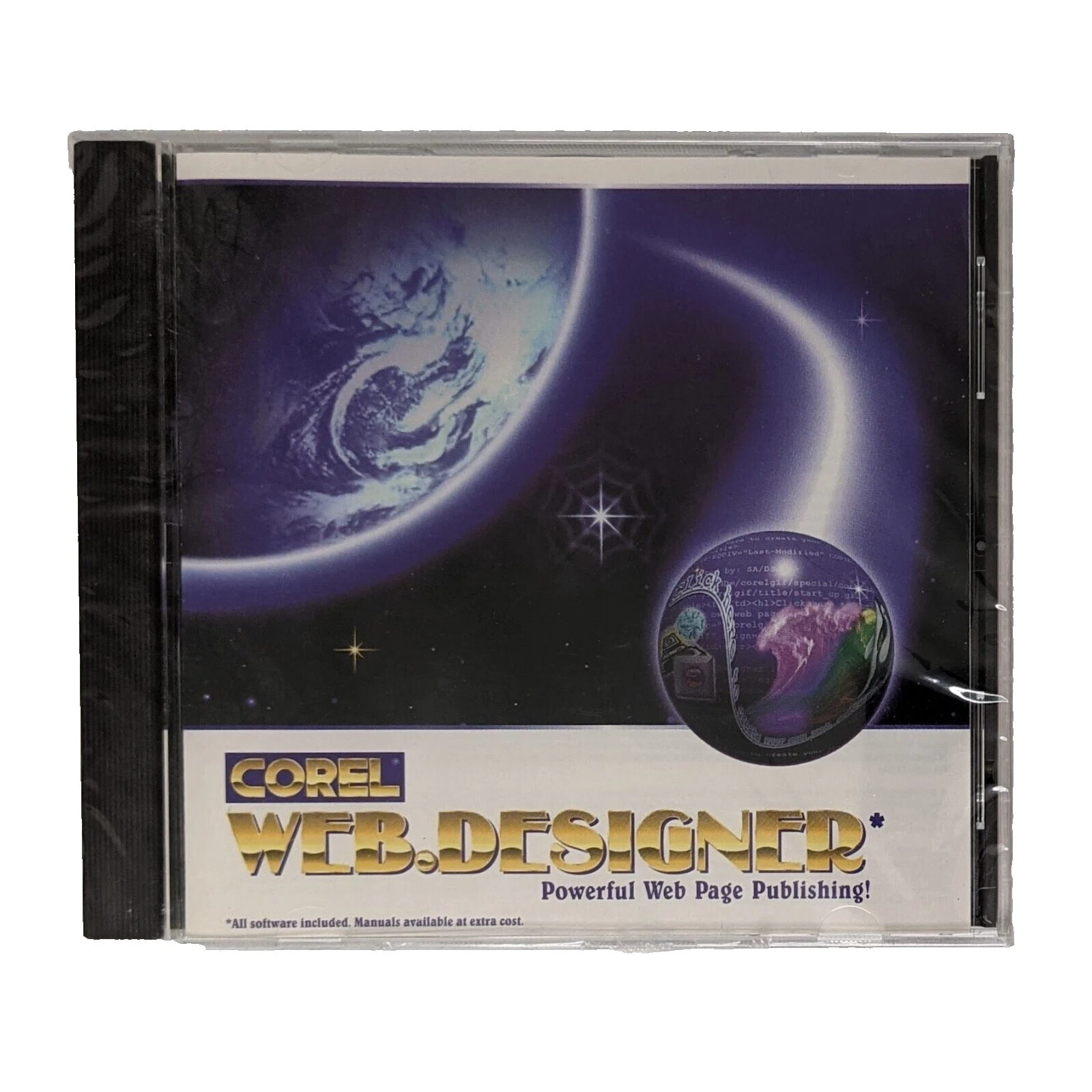 CD de software de computadora Corel-Versión en Inglés