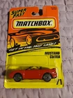 Vintage Matchbox Super Fast Mustang Cobra #71 New Model Red Mattel 1995