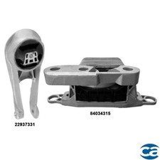 Montaje de motor y motor Torq. Montaje de puntal 2 piezas para Chevrolet Malibu L4-1,8 L híbrido