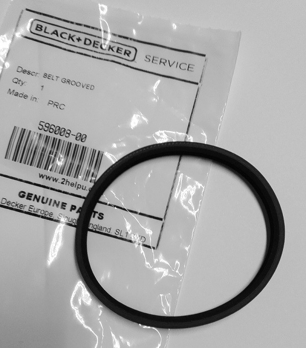 2 Cinghie Dentate Per Piallatrice Black & Decker KW715 BD713 - Foto 2