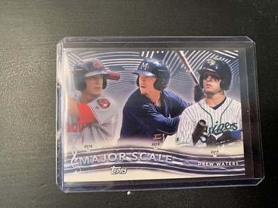 Topps Pro Debut 2021 Major Scale MS-8 Drew Waters - Atlanta Braves