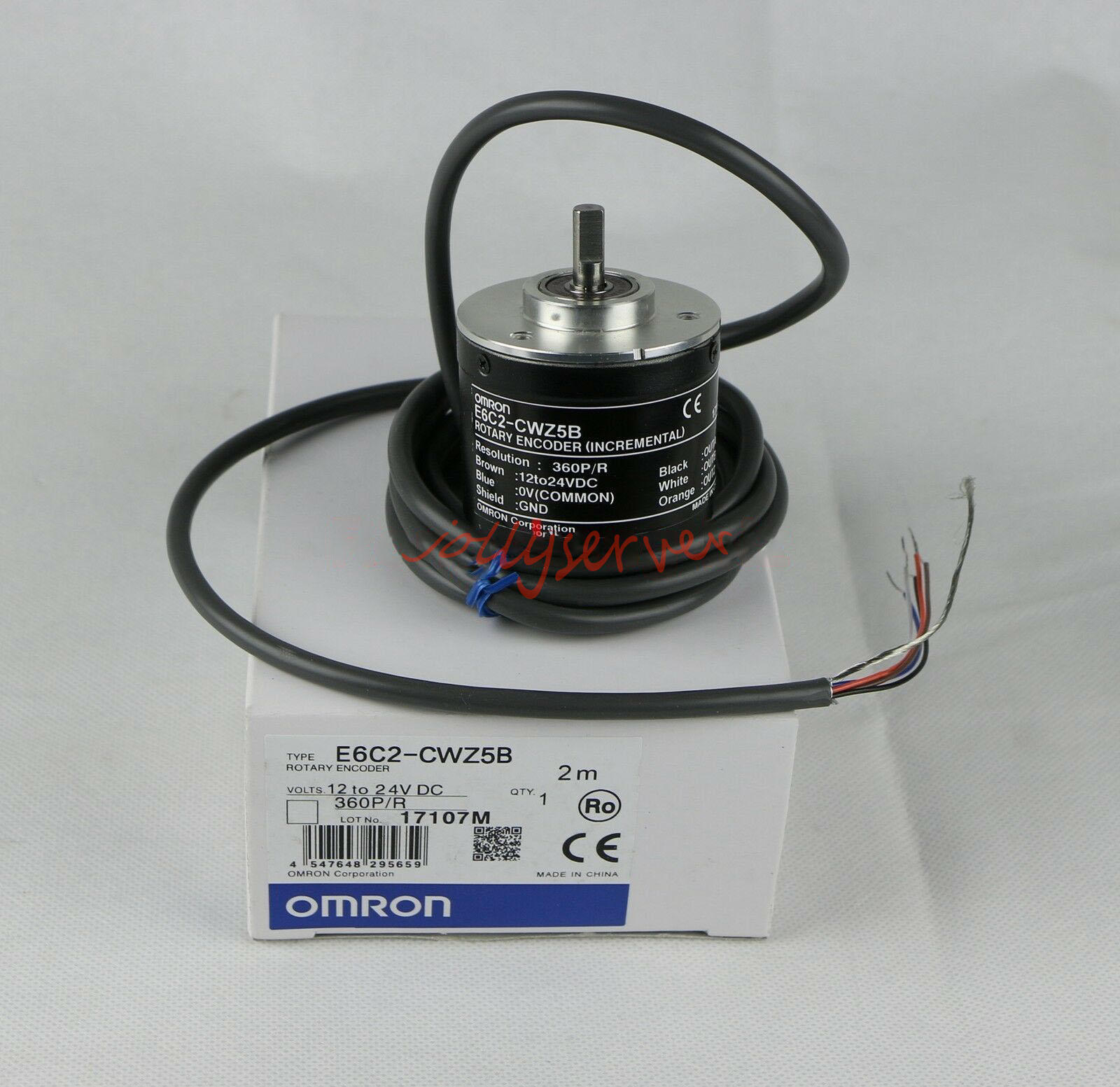 1PCS New in Box Omron E6C2-CWZ5B 360P/R Rotary Encoder