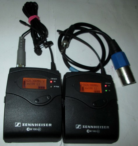 Lav Mic Wireless Transmitter \u0026 Receiver 