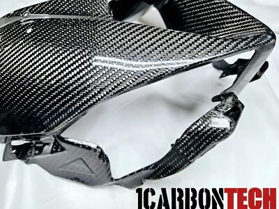 2024-2025-26 KAWASAKI ZX-6R ZX-636 REAL CARBON FIBER FRONT UPPER