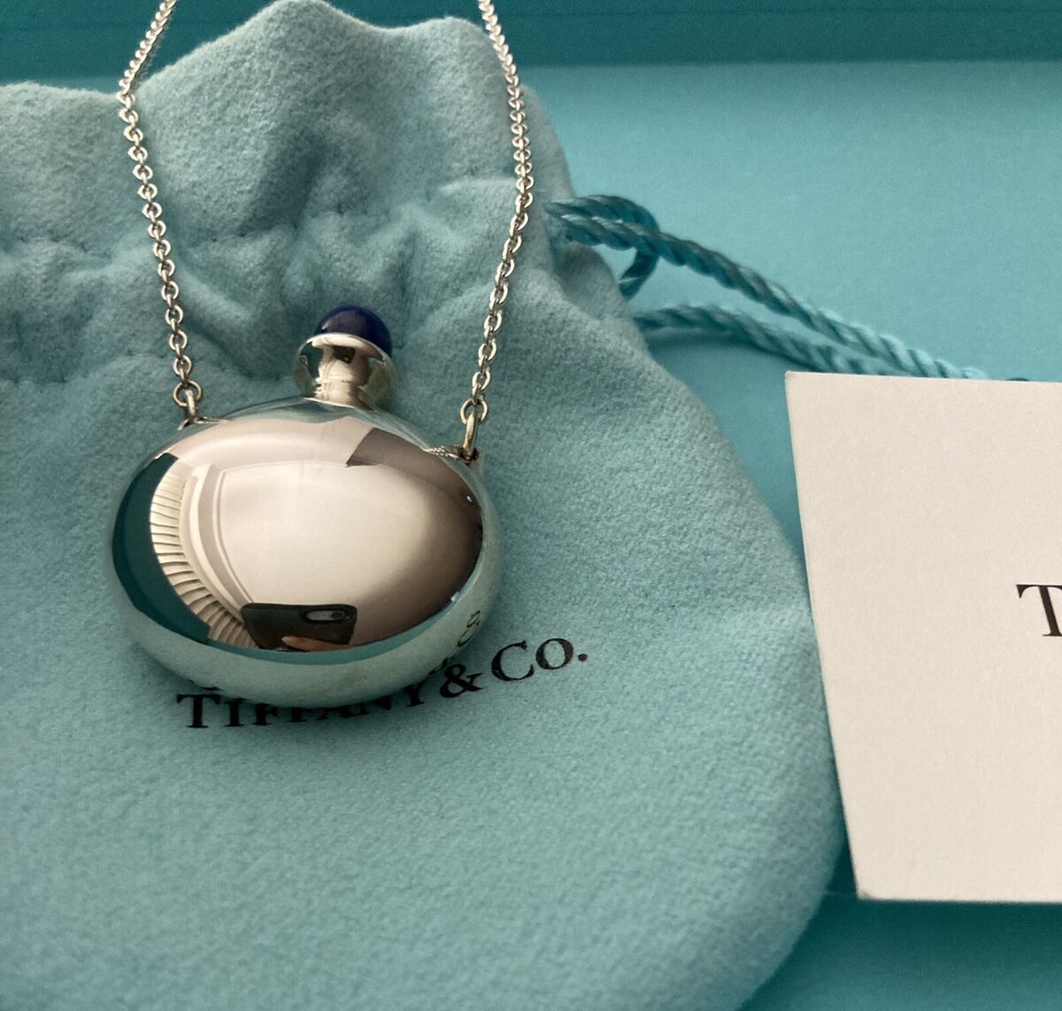 Tiffany & Co NEW Authentic Elsa Peretti Lapis Lazuli Perfume Tiffany & Co NEW Authentic Elsa Peretti Lapis Lazuli Perfume