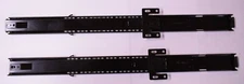 Accuride Drawer Slide Black 12-Inch - 2 Pack 2600 Series No Screws 2037-A18
