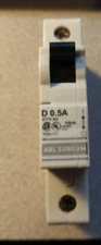 ABL Sursum Altech D .5A 277V 1DU05 Circuit Breaker / Manual Motor Controller
