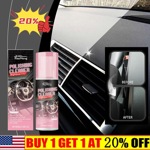 Polishing Cleaner Car Interior, Car Interior Detailer and Cleaner 100ml USA