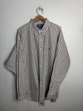 VTG Ralph Lauren Blake Striped Long Sleeve Button Shirt 2XL 5266