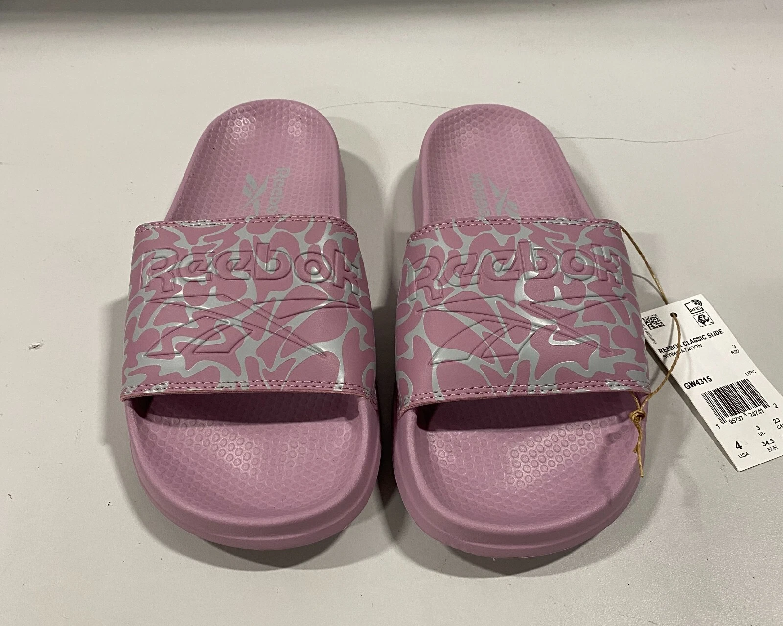 Reebok Classic Slide Taglia 4 US Rosa