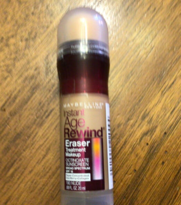 Maybelline AGE REWIND ERASER Treatment Makeup SPF 18 ~ 190 NUDE ~ 0.68 fl oz