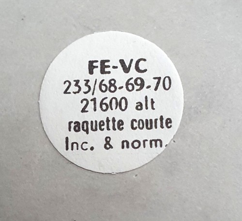 Balancier Complet FEF 350/380 721 – Réglé (Balance Regulated) – Neuf – Fleurier