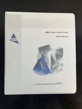 FISO Operating Software for UMI Optical Signal Conditioners, with Manual