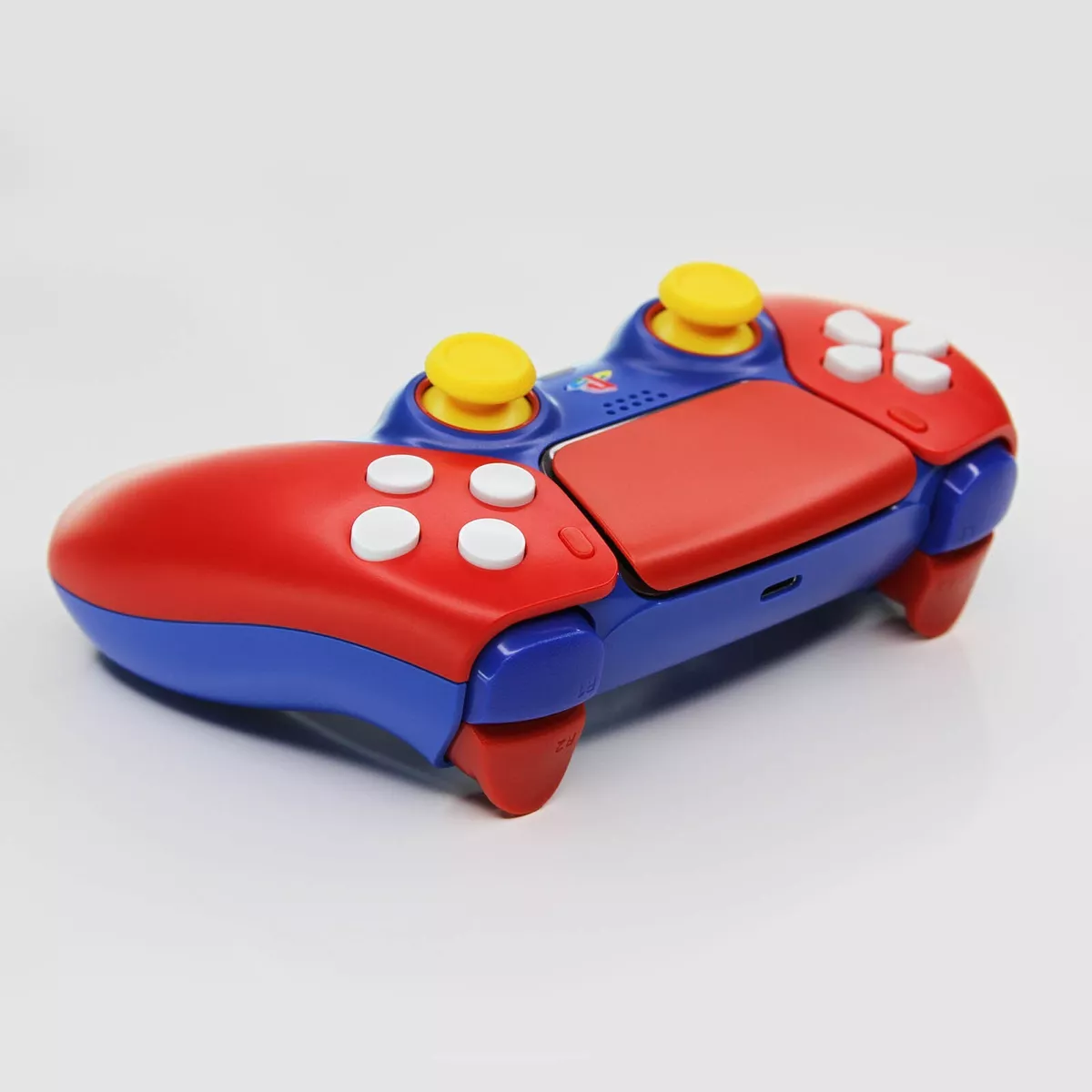 Mario Killscreen x Sony DualSense PlayStation PS5 Custom Controller Red  Clicky