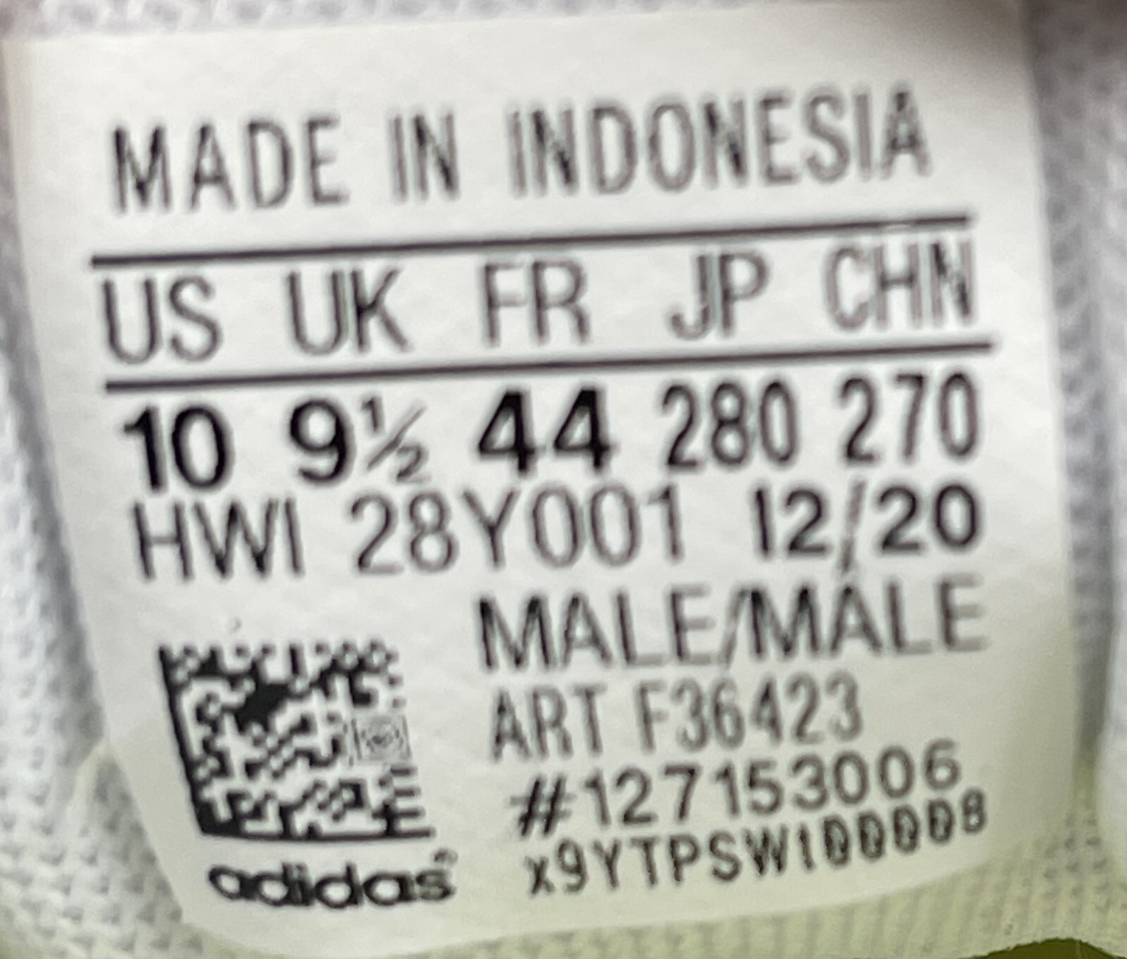 Adidas Advantage Men's Sneakers Size 10 White Leather Athletic Shoes F36423 thumbnail 9