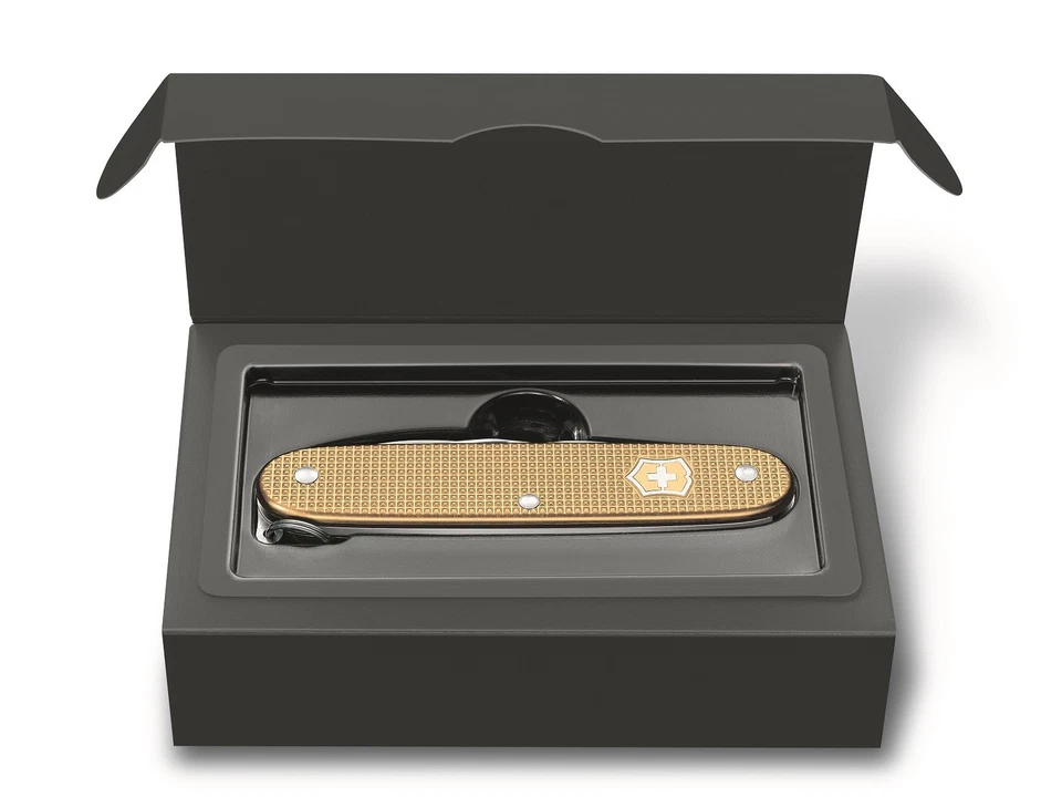 VICTORINOX Taschenmesser Pioneer Alox Limited Edition 2019 gold 0.8201.L19 - Bild 3 von 4