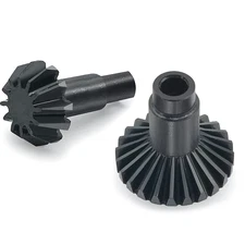 Steel Differential 24T/12T Diff Gear Set Upgrades for 1/18Th TRX4-M Front Rear