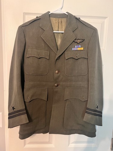 wwii navy Pilot dress uniform with wings and ribbons | eBay