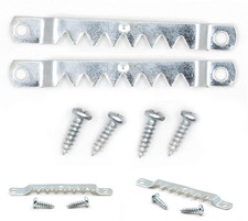 PHS Large Sawtooth Picture Hangers for Frames - 100 Pack Frame Hanging Hardware