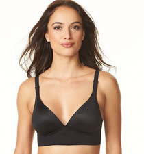 Warners Elements of Bliss Wire-Free Contour Bra Black 34C