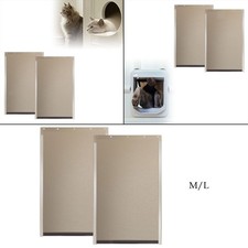2x Dog Door Replacement Flaps Cat Pet Door Curtain TPU