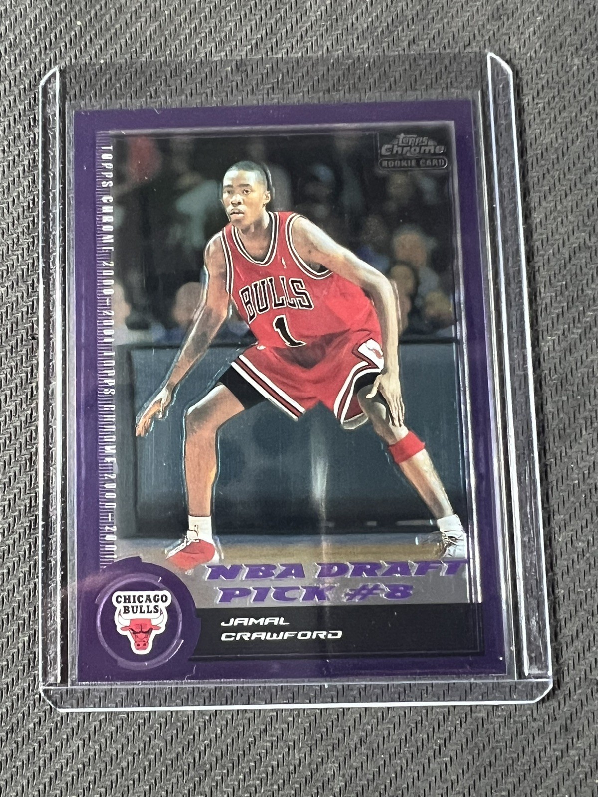 2000-01 Topps Chrome Jamal Crawford #158 Rookie #173/ 1999