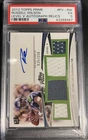 2012 TOPPS PRIME RUSSELL WILSON LEVEL V AUTO RELICS 35/250 #PV-RW PSA 5