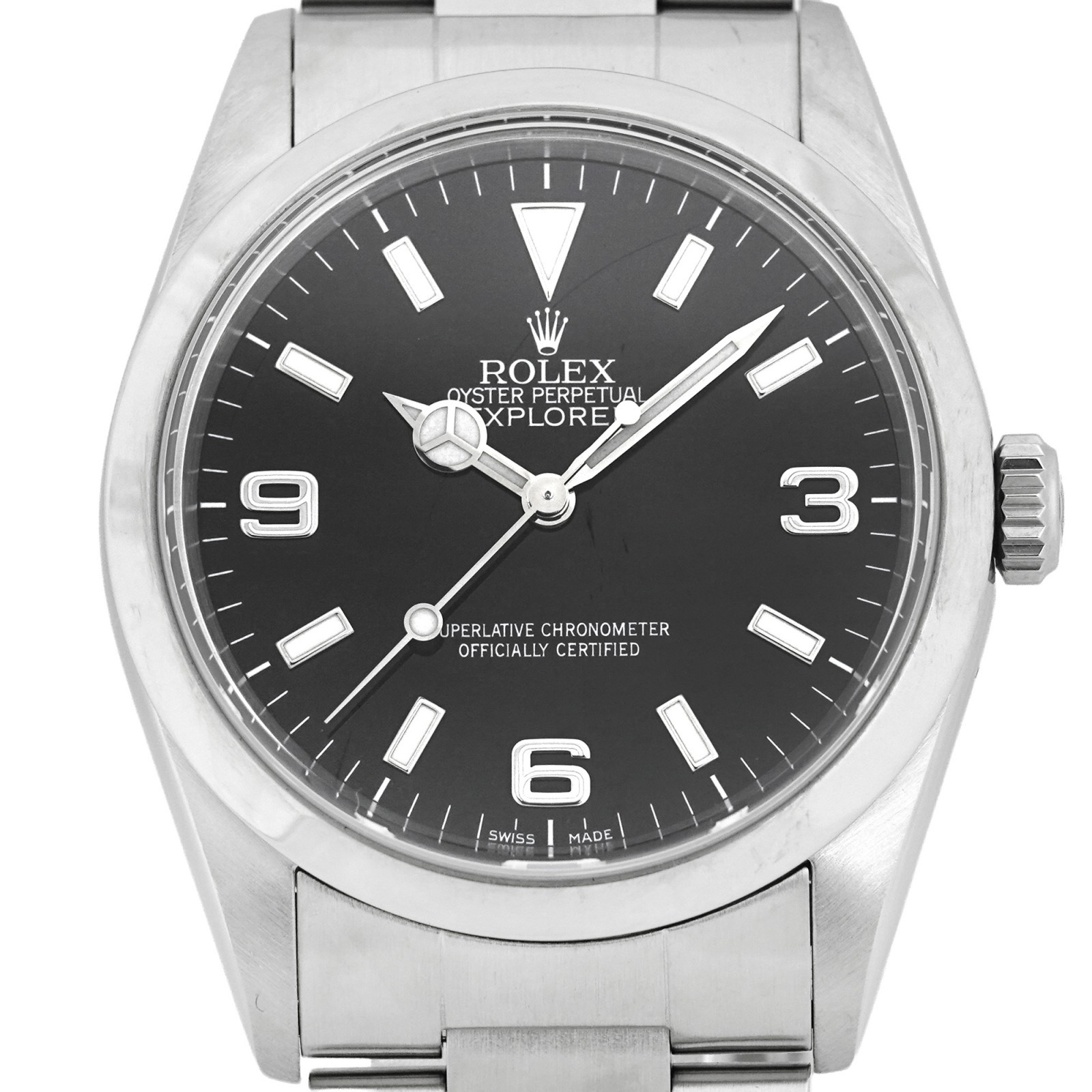 ROLEX Explorer 1 14270 Automatic Black Dial Men