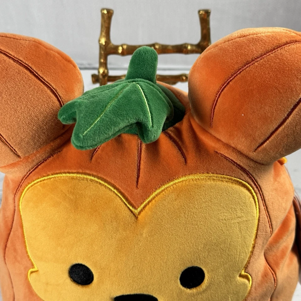 Squishmallows Disney Halloween Mickey Mouse Pumpkin Plush 10 Inch Soft Plush New - Image 3 of 4