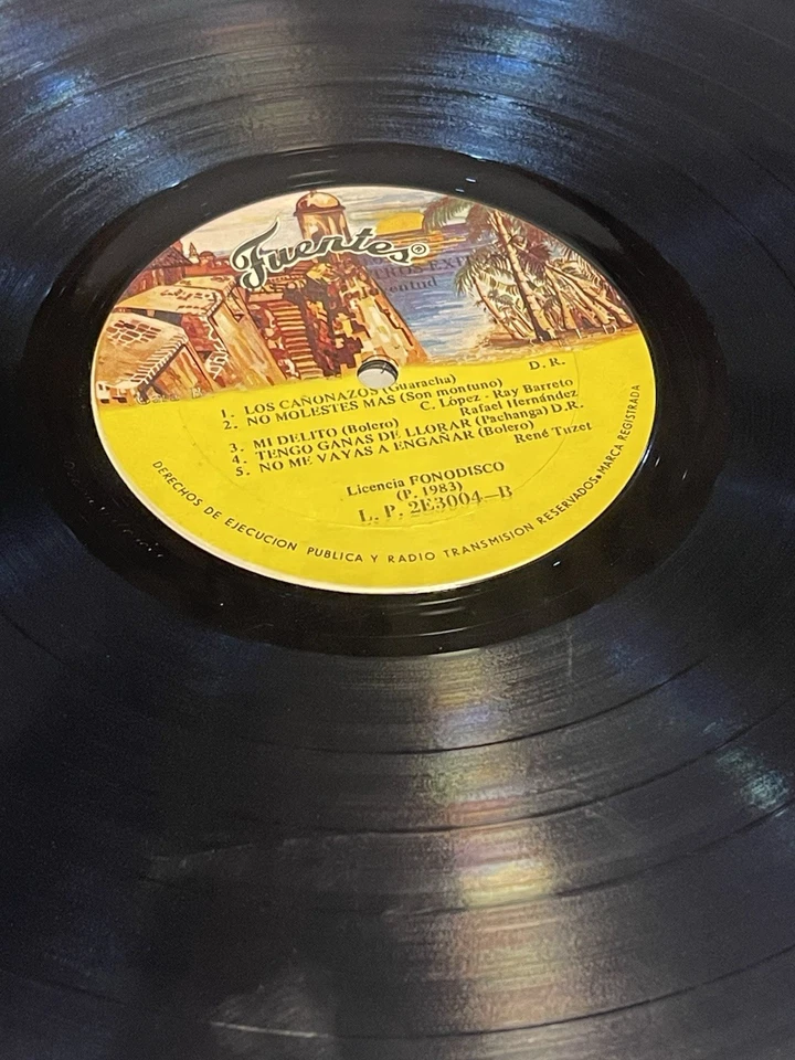 Sexteto Juventud ‎– La Paloma - Salsa Guaguanco - Fuentes Colombia NM - Image 3 of 4