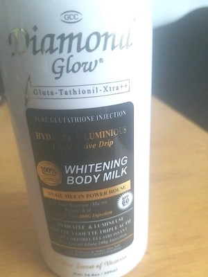 DIAMOND GLOW TRIPLE FAST MILK 500ML mit Schneckenschleim (Neu)