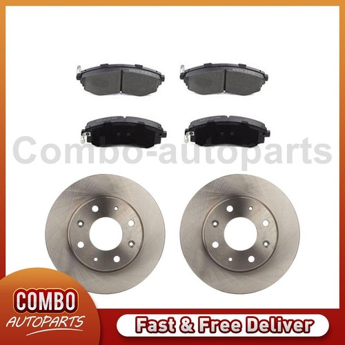 AutoShack Front & Rear Brake Rotors & Premium Pads for Hyundai, Elantra 2009-2012, FWD L4 2.0L, Brake Pads - Canada AutoShack Front & Rear Brake Rotors & Premium Pads for Hyundai, Elantra 2009-2012, FWD L4 2.0L, Brake Pads - Canada