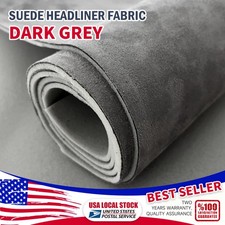 80" x 60" Auto Headliner Fabric Car Roof Ceiling Lining Upholstery Foam Backing