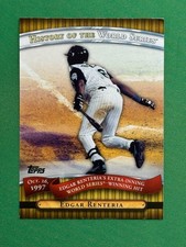 2010 Topps Baseball History of the World Series #HWS20 Edgar Renteria