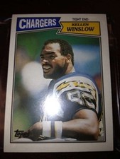 1987 Topps Football San Diego Chargers Team Set 12 Cards Leslie O'Neal RC