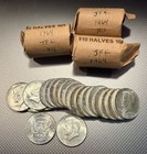 1964 Kennedy Half-Dollars - 90% Silver BIDDING ON 1 - 20 COIN ROLL (BU) — photo 3