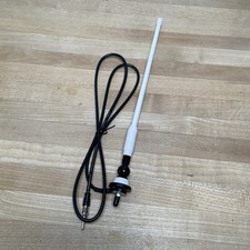 Herdio Waterproof Boat Marine Antenna Rubber Duck Flexible Mast FM AM Antenna