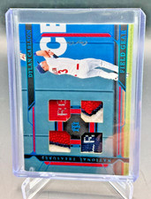 2022 Panini National Treasures DYLAN CARLSON Platinum 1/1 Patch AUTO Cardinals