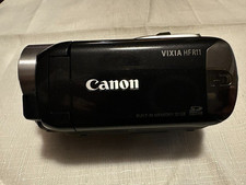 Canon VIXIA HF R11 HD Camcorder Black 32GB Built-in Memory - tested  working