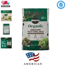 Versatile 16qt Organic Indoor Potting Mix - Ideal for Seeds and Transplants