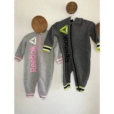Reebok Zip Up Sweatsuits Size 3/6 months
