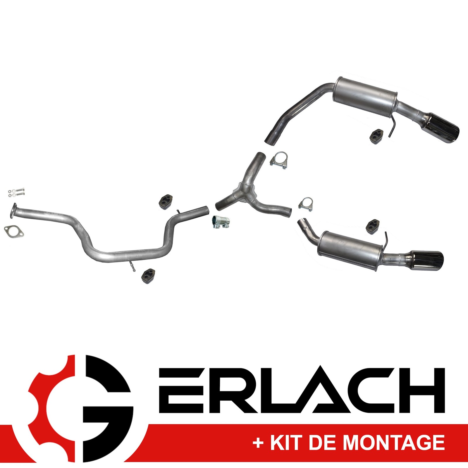 Echappement silencieux Ford Mondeo IV Turnier 2.2 TDCi piece de rechange 9612