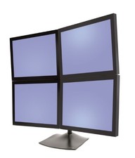 Ergotron DS100 Quad-Monitor Desk Stand 33324200 