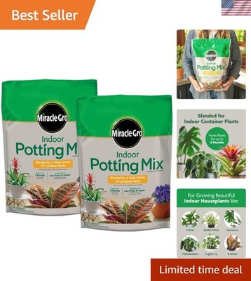 Indoor Potting Mix 6 Qt. 2 Pack