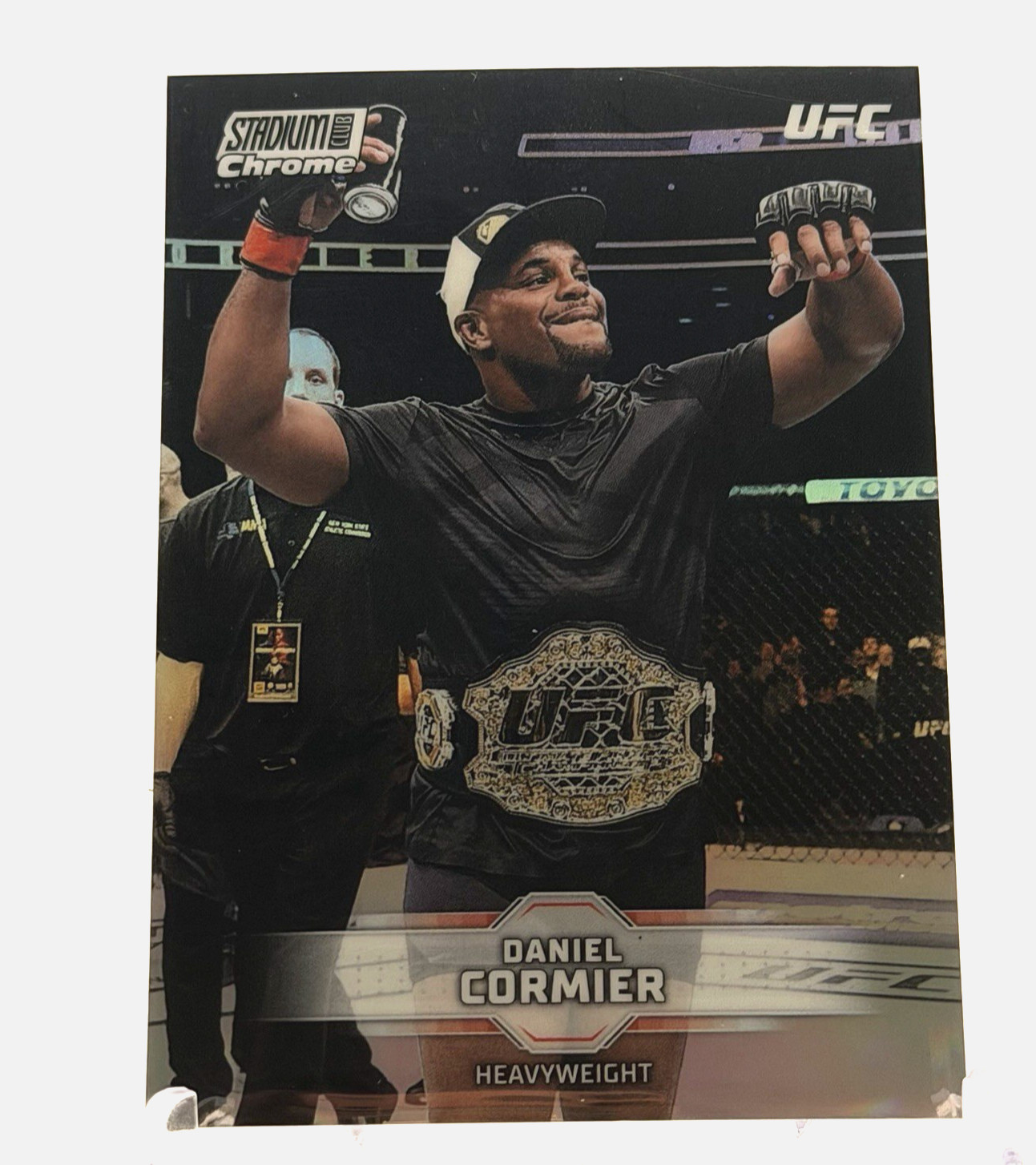 2026 Topps Stadium Club UFC - Daniel Cormier #CB-59 Refractor Chrome