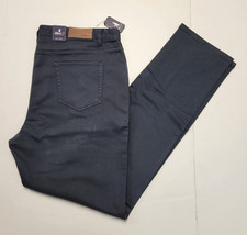 Nuevo JOHNNIE-O Terry Informal 5 Bolsillos Pantalones Para Hombre 40x34 40 Algodón Gris Oscuro $178