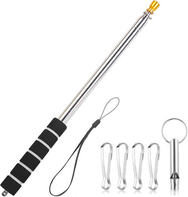 Teleskop Flaggenmast 3m Edelstahl outdoor Reise Wandern wetterfest langlebig